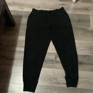 Black used/worn FILA joggers